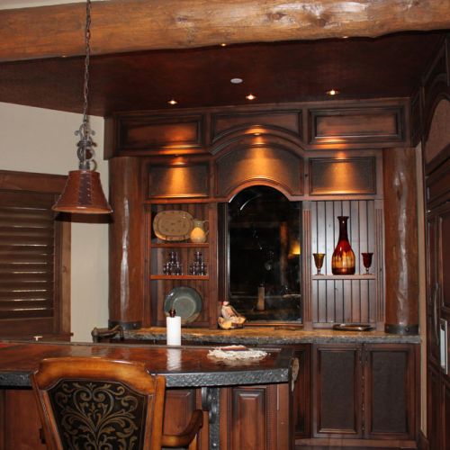 Wet Bar Rustic 371