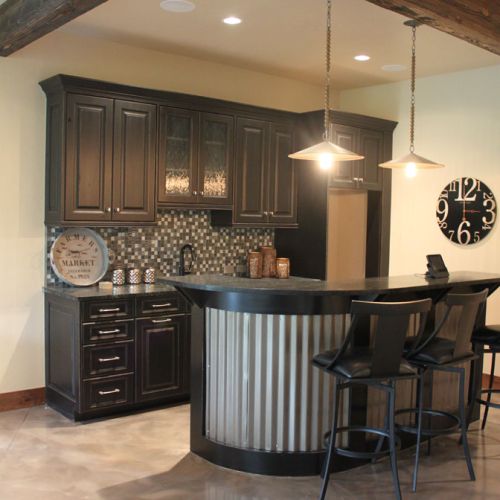 Wet Bar Rustic 360